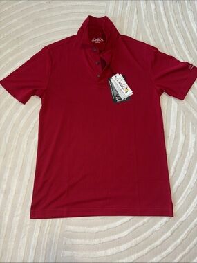 Arnold Palmer Men’s Red Short-Sleeve Polo - New w/Tags